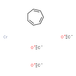 ChemSpider 2D Image | carbon monoxide; chromium; cyclohepta-1,3,5-triene | C10H8CrO3