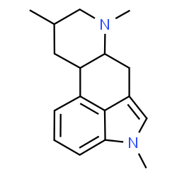 ChemSpider 2D Image | 1,6,8-Trimethylergoline | C17H22N2