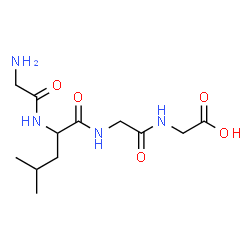 ChemSpider 2D Image | Glycylleucylglycylglycine | C12H22N4O5