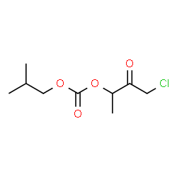 ChemSpider 2D Image | 4-Chloro-3-oxo-2-butanyl isobutyl carbonate | C9H15ClO4