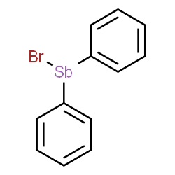 ChemSpider 2D Image | Bromo(diphenyl)stibine | C12H10BrSb