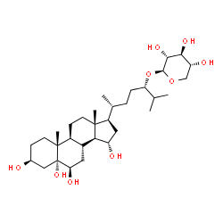 ChemSpider 2D Image | rathbunioside R2 | C32H56O9