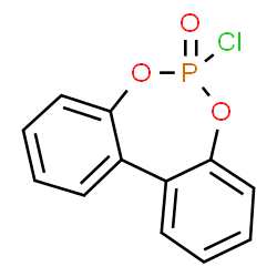 ChemSpider 2D Image | 6-Chlorodibenzo[d,f][1,3,2]dioxaphosphepine 6-oxide | C12H8ClO3P