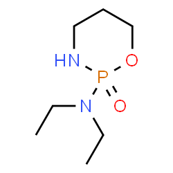 ChemSpider 2D Image | N,N-Diethyl-1,3,2-oxazaphosphinan-2-amine 2-oxide | C7H17N2O2P