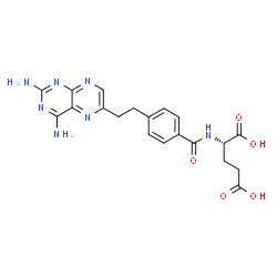 ChemSpider 2D Image | 10-Deazaaminopterin | C20H21N7O5