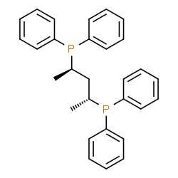 ChemSpider 2D Image | (2R,4R)-2,4-Pentanediylbis(diphenylphosphine) | C29H30P2