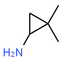 ChemSpider 2D Image | 2,2-Dimethylcyclopropanamine | C5H11N