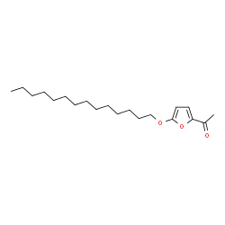 ChemSpider 2D Image | 1-[5-(Tetradecyloxy)-2-furyl]ethanone | C20H34O3