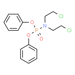 ChemSpider 2D Image | Diphenyl bis(2-chloroethyl)phosphoramidate | C16H18Cl2NO3P