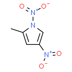 ChemSpider 2D Image | 1,4-Dinitro-2-methylpyrrole | C5H5N3O4