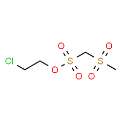 ChemSpider 2D Image | clomesone | C4H9ClO5S2