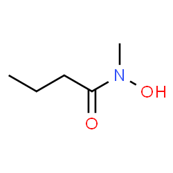 ChemSpider 2D Image | N-Hydroxy-N-methylbutanamide | C5H11NO2