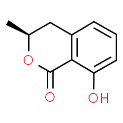ChemSpider 2D Image | (+)-Mellein | C10H10O3