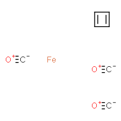ChemSpider 2D Image | carbon monoxide; cyclobutadiene; iron | C7H4FeO3