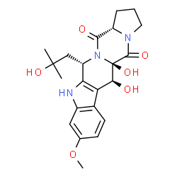 ChemSpider 2D Image | Verruculogen TR 2 | C22H27N3O6