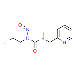 ChemSpider 2D Image | 1-(2-Chloroethyl)-1-nitroso-3-(2-pyridinylmethyl)urea | C9H11ClN4O2