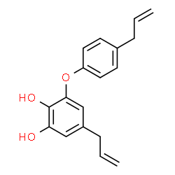 ChemSpider 2D Image | obovatol | C18H18O3