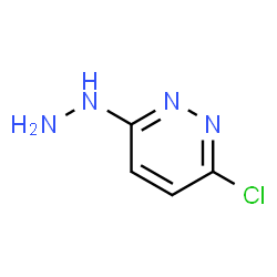 ChemSpider 2D Image | 3-Chlor-6-hydrazinylpyridazin | C4H5ClN4