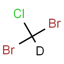 ChemSpider 2D Image | Dibromo(chloro)(~2~H)methane | CDBr2Cl