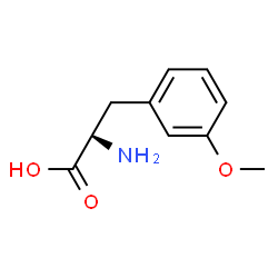 ChemSpider 2D Image | 3-Methoxy-L-phenylalanine | C10H13NO3