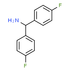 ChemSpider 2D Image | bis(4-fluorophenyl)methanamine | C13H11F2N