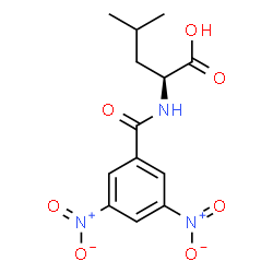ChemSpider 2D Image | N-(3,5-Dinitrobenzoyl)-L-leucine | C13H15N3O7