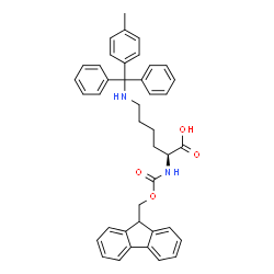 ChemSpider 2D Image | Fmoc-N'-methyltrityl-L-lysine | C41H40N2O4