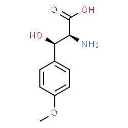 ChemSpider 2D Image | (betaR)-beta-Hydroxy-O-methyl-L-tyrosine | C10H13NO4