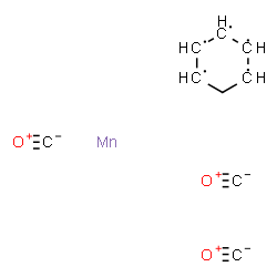 ChemSpider 2D Image | carbon monoxide; cyclohexane; manganese | C9H7MnO3
