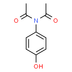 ChemSpider 2D Image | N-Acetyl-N-(4-hydroxyphenyl)acetamide | C10H11NO3