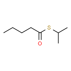 ChemSpider 2D Image | S-Isopropyl pentanethioate | C8H16OS