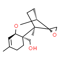 ChemSpider 2D Image | 12,13-Epoxytrichothec-9-en-15-ol | C15H22O3