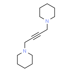 ChemSpider 2D Image | 1,4-Dipiperidino-2-butyne | C14H24N2