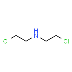 ChemSpider 2D Image | Bis(2-chloroethyl)amine | C4H9Cl2N