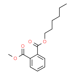 ChemSpider 2D Image | Hexyl methyl phthalate | C15H20O4