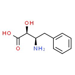 ChemSpider 2D Image | (2S,3R)-3-Amino-2-hydroxy-4-phenylbutyric acid | C10H13NO3