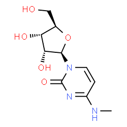 ChemSpider 2D Image | N-Methylcytidine | C10H15N3O5
