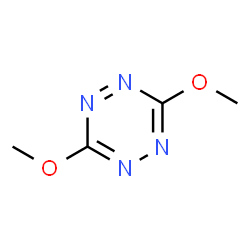 ChemSpider 2D Image | 3,6-Dimethoxy-1,2,4,5-tetrazine | C4H6N4O2