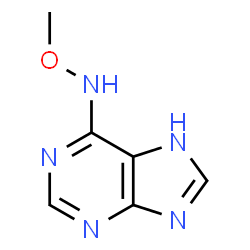 ChemSpider 2D Image | N-Methoxy-7H-purin-6-amine | C6H7N5O
