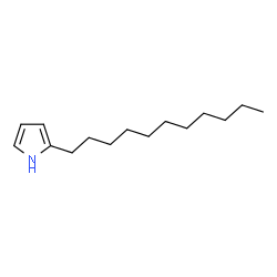 ChemSpider 2D Image | 2-Undecylpyrrole | C15H27N