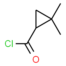 ChemSpider 2D Image | 2,2-Dimethylcyclopropanecarbonyl chloride | C6H9ClO