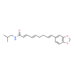ChemSpider 2D Image | RETROFRACTAMIDE A | C20H25NO3