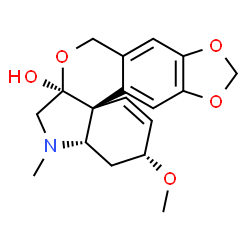 ChemSpider 2D Image | (3alpha)-Tazettine | C18H21NO5