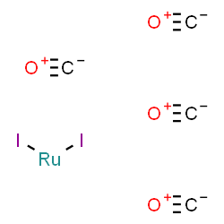 ChemSpider 2D Image | Carbon monooxide - diiodoruthenium (4:1) | C4I2O4Ru