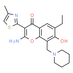 ChemSpider 2D Image | TCMDC-124016 | C21H25N3O3S