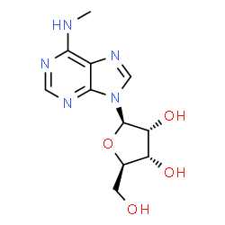 ChemSpider 2D Image | N(6)-Methyladenosine | C11H15N5O4