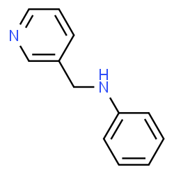 ChemSpider 2D Image | N-(3-Pyridinylmethyl)aniline | C12H12N2