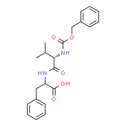 ChemSpider 2D Image | N-[(Benzyloxy)carbonyl]-L-valylphenylalanine | C22H26N2O5
