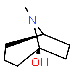 ChemSpider 2D Image | tropanol | C8H15NO