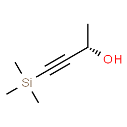 ChemSpider 2D Image | (2S)-4-(Trimethylsilyl)-3-butyn-2-ol | C7H14OSi